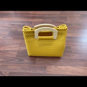 Mexican made handbag Yellow